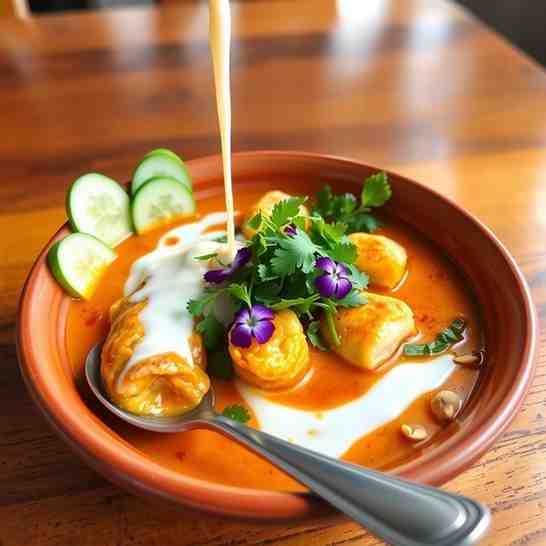 Somlar Machu Ktis - Soup Recipe with Coconut Milk